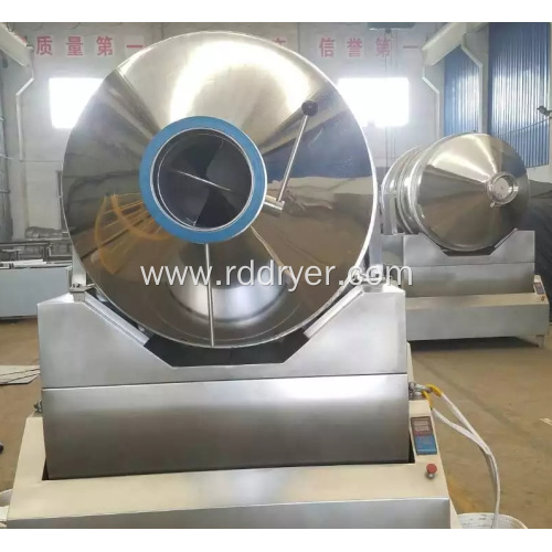 Fiber granule two dimensional mixer